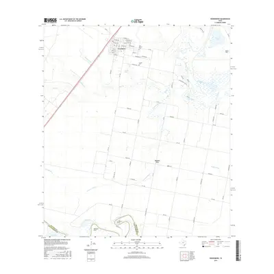 2016 Map of Woodsboro, 2016 Print