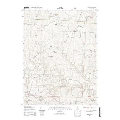 2013 Map of Woodsfield, 2013 Print
