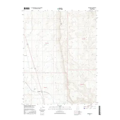 2017 Map of Woodside, 2017 Print