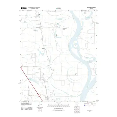 2011 Map of Woodson, 2011 Print