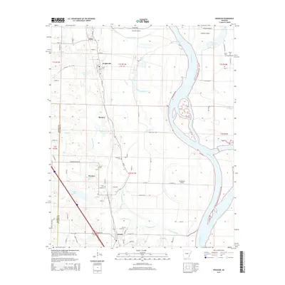 2014 Map of Woodson, 2014 Print