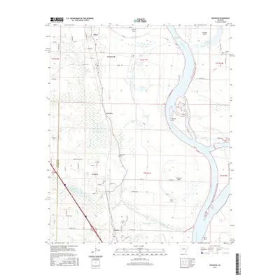 2017 Map of Woodson, 2017 Print