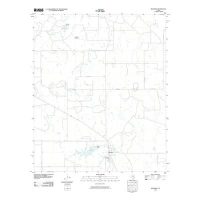 2010 Map of Woodson, 2010 Print