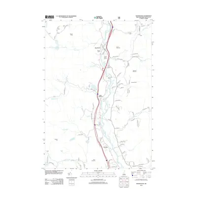 2012 Map of Woodstock, 2012 Print