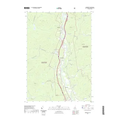 2021 Map of Woodstock, 2021 Print