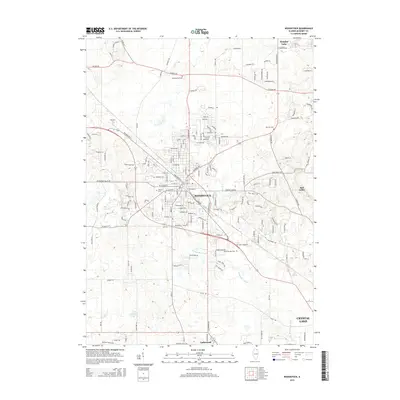 2015 Map of Woodstock, 2015 Print