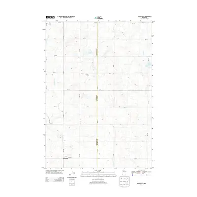 2013 Map of Woodstock, 2013 Print