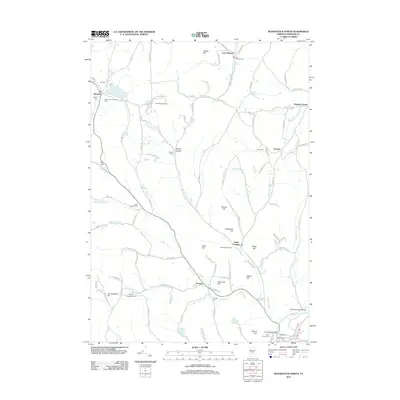 2012 Map of Woodstock North, 2012 Print