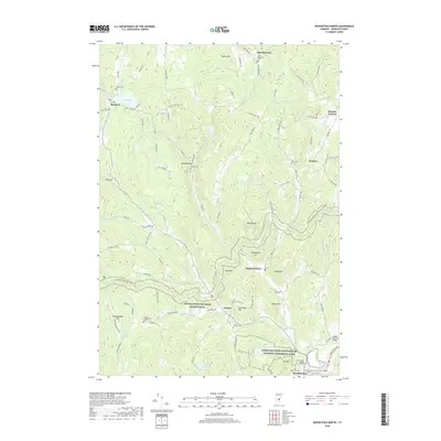 2018 Map of Woodstock North, 2018 Print