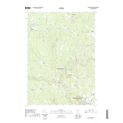 2021 Map of Woodstock North, 2021 Print