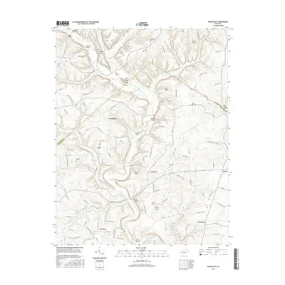 2016 Map of Woodstock, 2016 Print