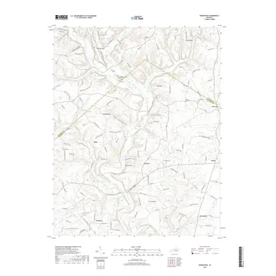 2019 Map of Woodstock, 2019 Print