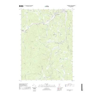 2018 Map of Woodstock South, 2018 Print