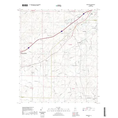 2020 Map of Woodstock, 2020 Print