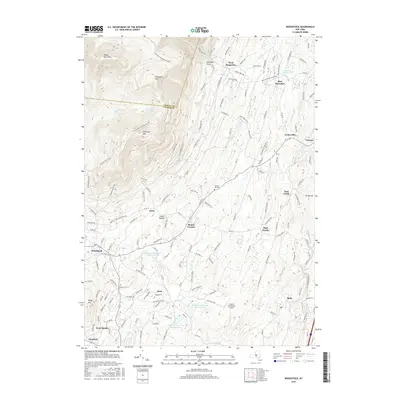 2016 Map of Woodstock, 2016 Print