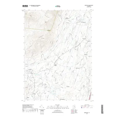 2019 Map of Woodstock, 2019 Print