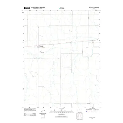 2012 Map of Woodston, 2012 Print
