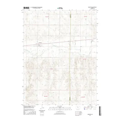 2015 Map of Woodston, 2015 Print