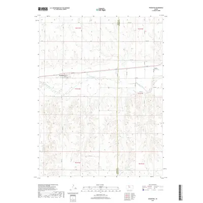 2018 Map of Woodston, 2018 Print