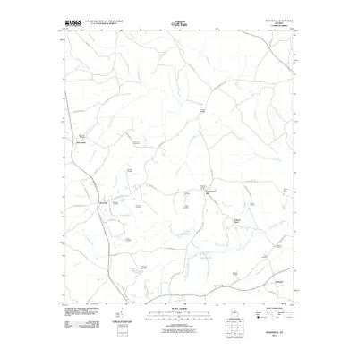 2011 Map of Woodville, 2011 Print