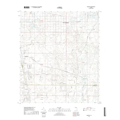 2018 Map of Woodville, 2018 Print