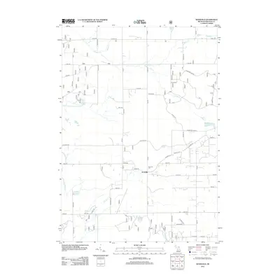2012 Map of Woodville, 2012 Print
