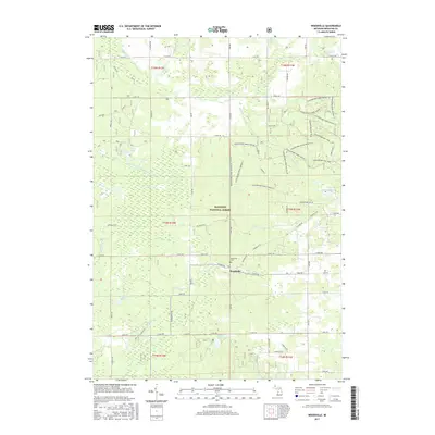 2017 Map of Woodville, 2017 Print