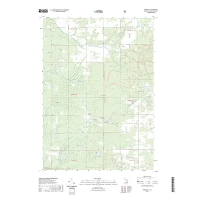 2023 Map of Woodville, 2023 Print