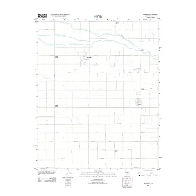 2012 Map of Woodville, 2012 Print