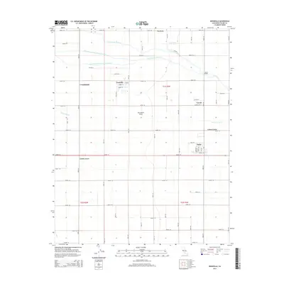 2015 Map of Woodville, 2015 Print