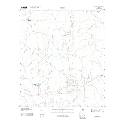 2010 Map of Woodville, 2010 Print