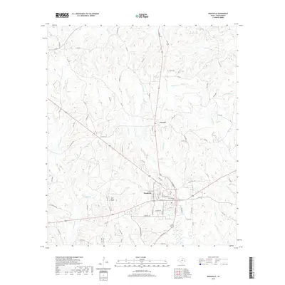 2019 Map of Woodville, 2019 Print