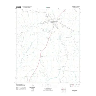 2012 Map of Woodville, 2012 Print
