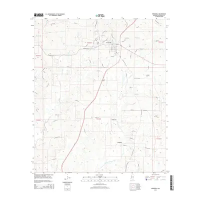 2015 Map of Woodville, 2015 Print