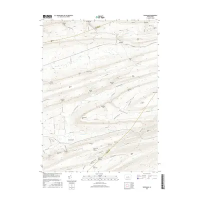2016 Map of Woodward, 2016 Print