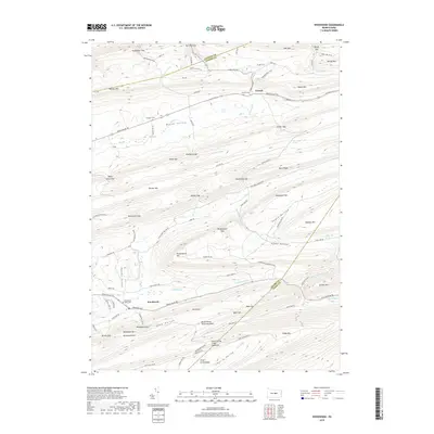 2019 Map of Woodward, 2019 Print