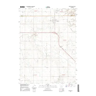 2015 Map of Woodward, 2015 Print