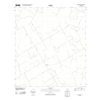 2010 Map of Woodward, 2010 Print