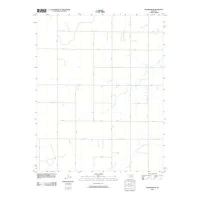 2010 Map of Woodward SW, 2010 Print
