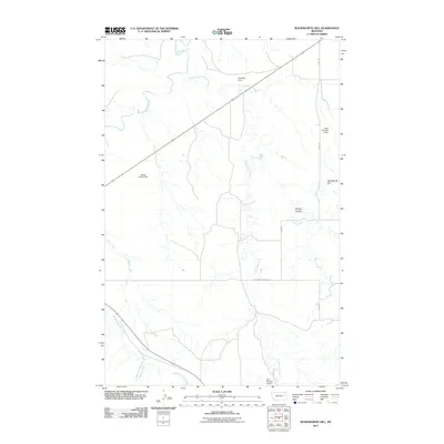 2011 Map of Woodworth Hill, 2011 Print