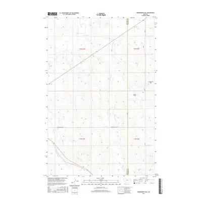2017 Map of Woodworth Hill, 2017 Print