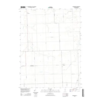 2015 Map of Woodworth, 2015 Print