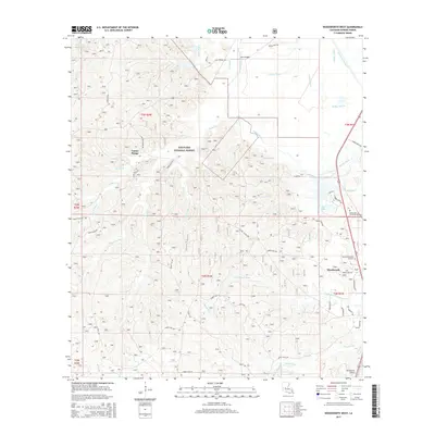 2015 Map of Woodworth West, 2015 Print