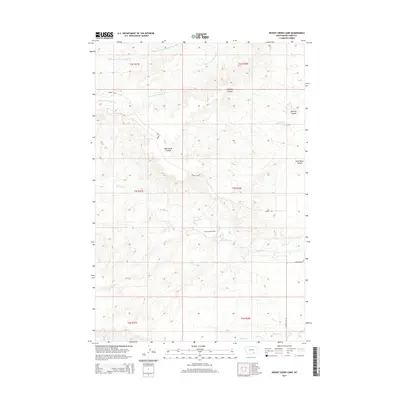2014 Map of Woody Creek Camp, 2014 Print