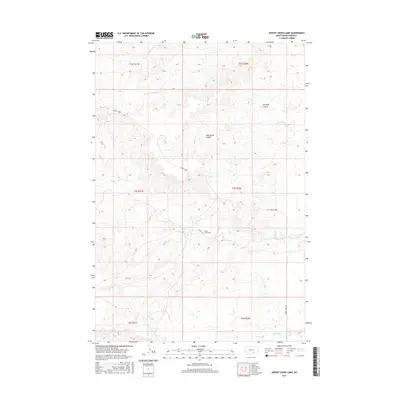 2017 Map of Woody Creek Camp, 2017 Print