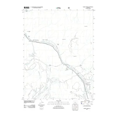 2011 Map of Woody Creek, 2011 Print