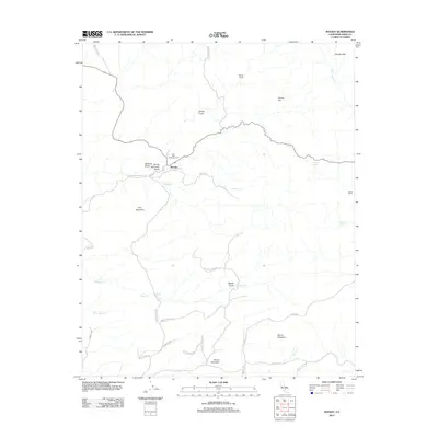 2012 Map of Woody, 2012 Print
