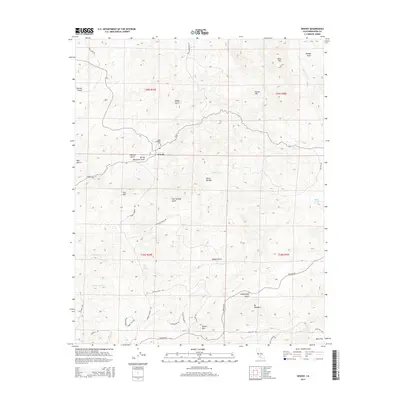 2015 Map of Woody, 2015 Print
