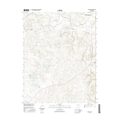 2016 Map of Woolaroc, 2016 Print