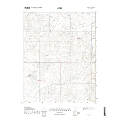 2018 Map of Woolaroc, 2018 Print